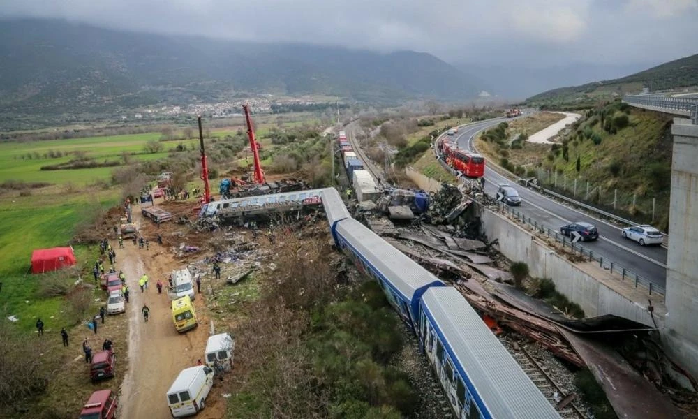 Τέμπη: Εντοπίστηκε το κοντέινερ της εμπορικής αμαξοστοιχίας